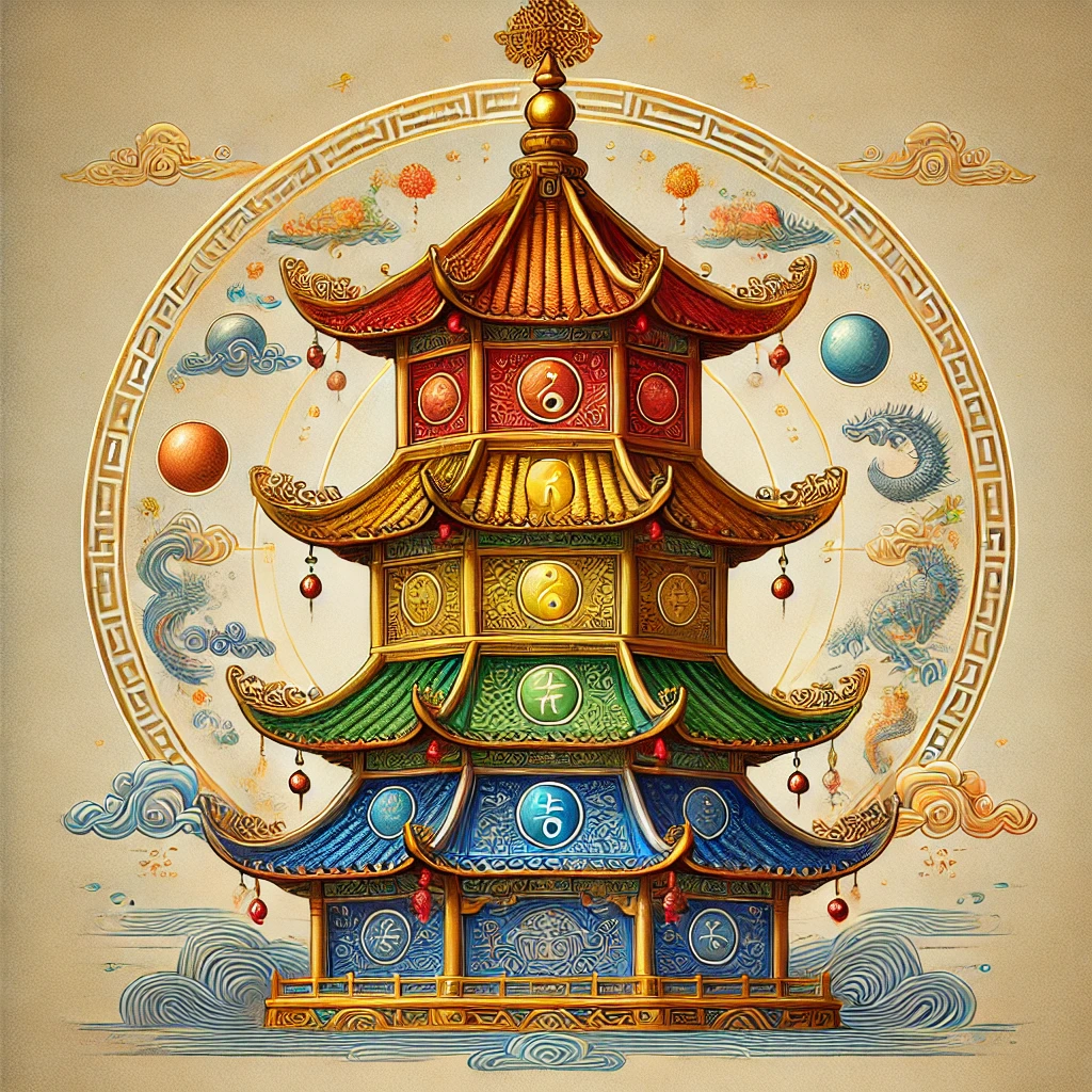 pagoda celor 5 elemente
