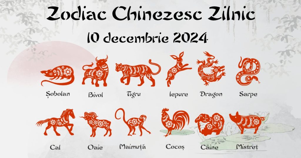 zodiac chinezesc zilnic 10 decembrie 2024